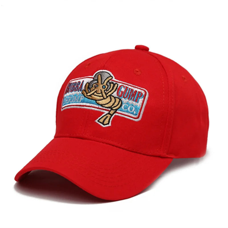 Baseball Cap Adjustable Cotton Embroidery Gump Dad Hat Forrest Trucker Snapback Caps