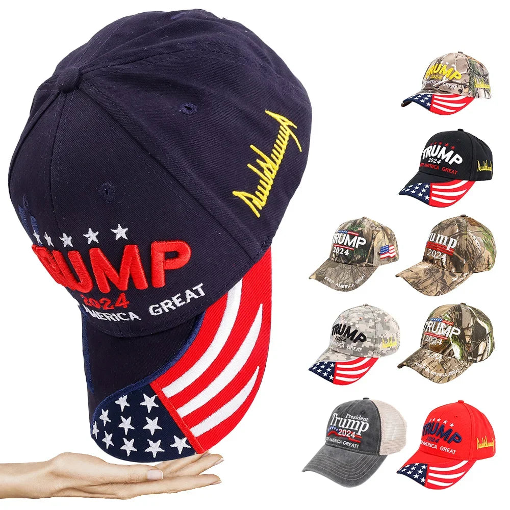 Trump Hat Take America Back MAGA USA Embroidery Adjustable Baseball Cap Donald Trump Hat