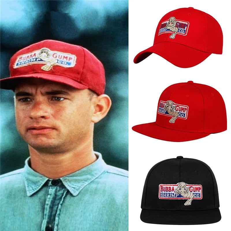 Baseball Cap Adjustable Cotton Embroidery Gump Dad Hat Forrest Trucker Snapback Caps