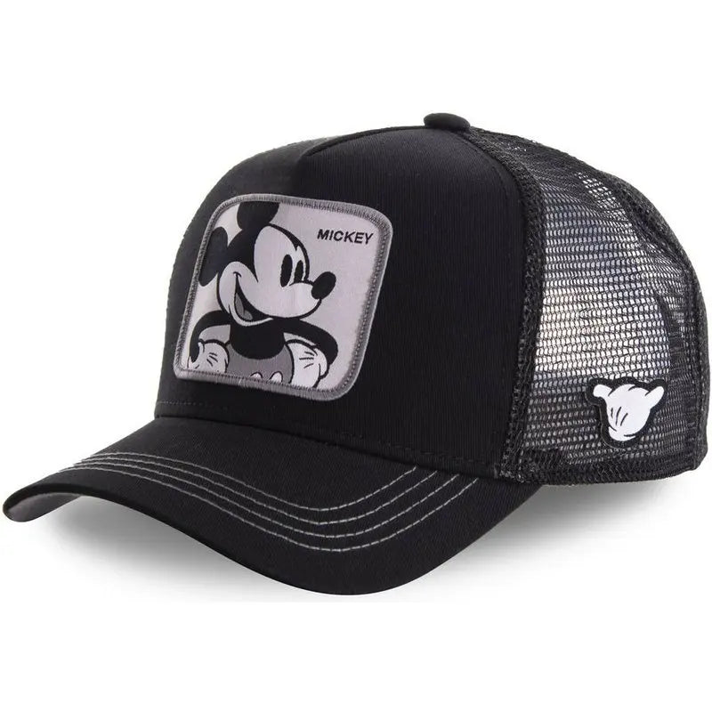 Anime Cartoon Baseball Caps For Women Men's Mesh Hats Duck Embroidered Hip Hop Snapback Hat