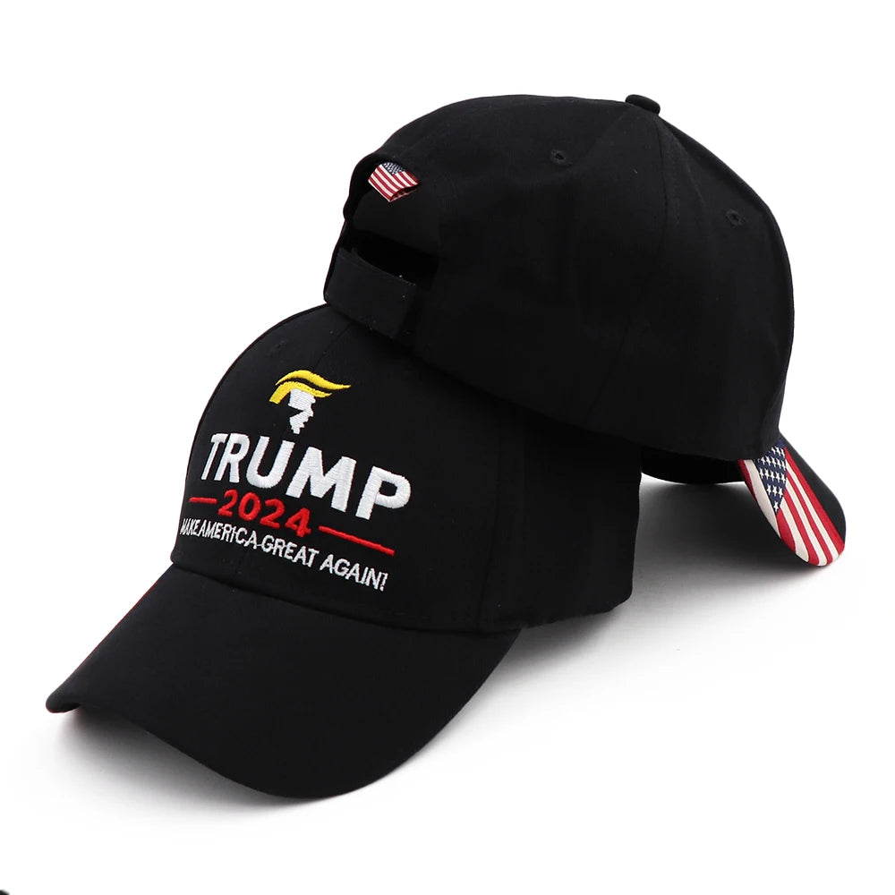 Donald Trump Cap MAGA Baseball Caps Make America Great Again Snapback President Hat Embroidery