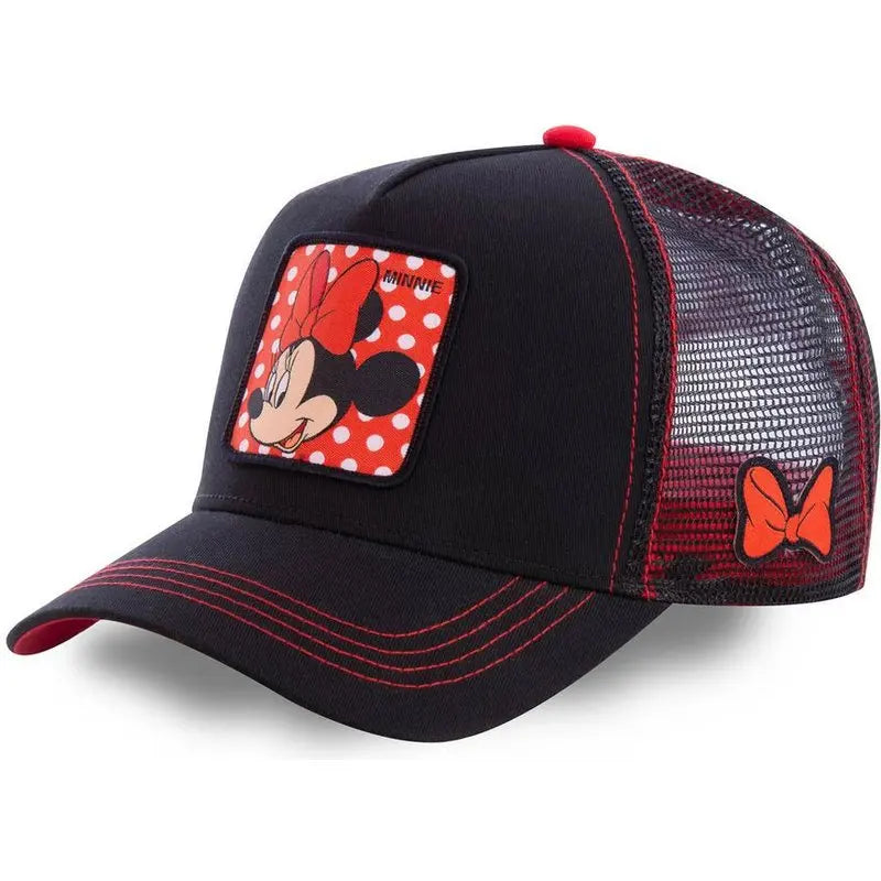 Anime Cartoon Baseball Caps For Women Men's Mesh Hats Duck Embroidered Hip Hop Snapback Hat