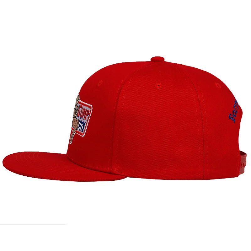 Baseball Cap Adjustable Cotton Embroidery Gump Dad Hat Forrest Trucker Snapback Caps