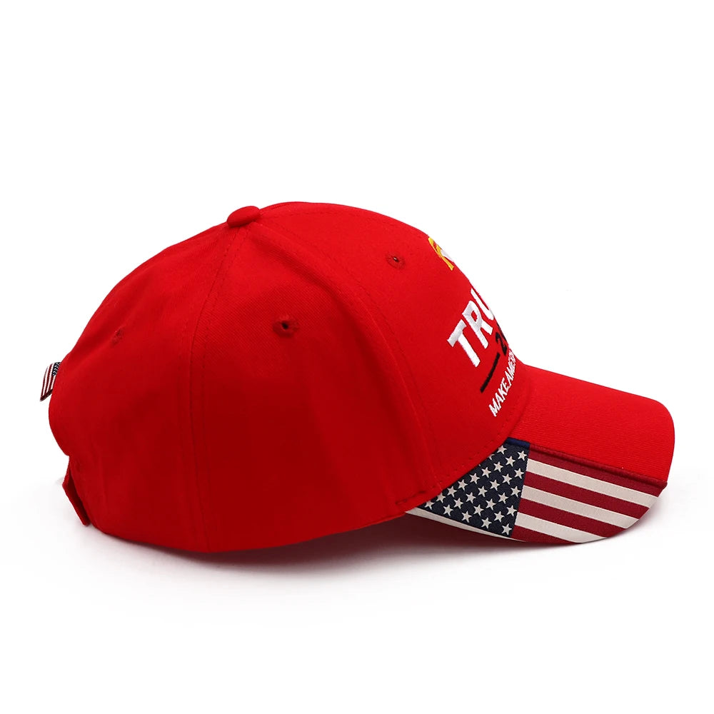 Donald Trump Cap MAGA Baseball Caps Make America Great Again Snapback President Hat Embroidery