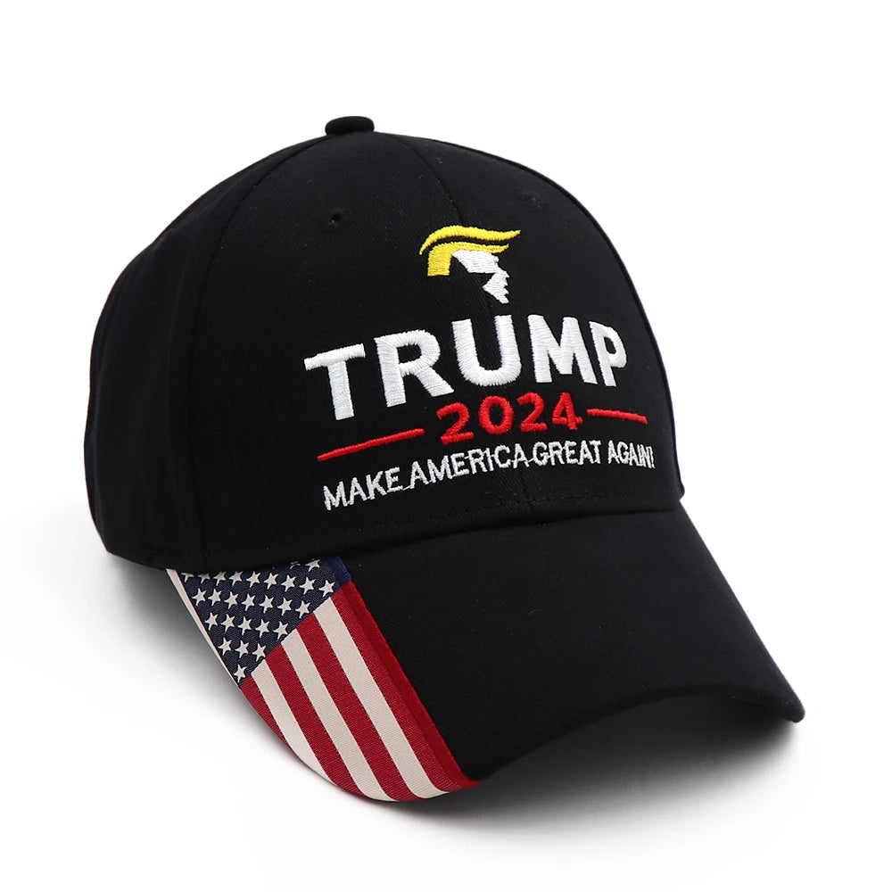 Donald Trump Cap MAGA Baseball Caps Make America Great Again Snapback President Hat Embroidery