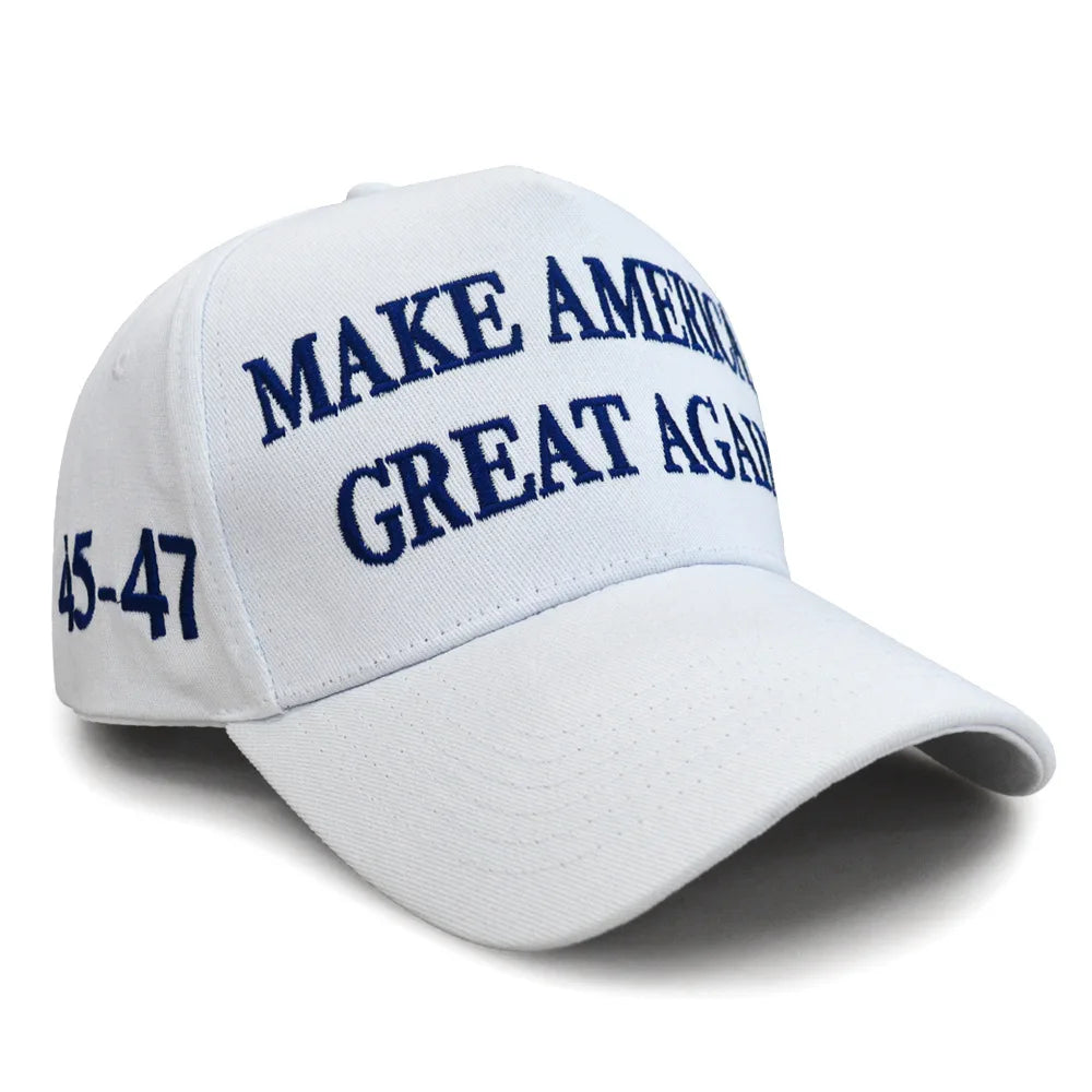 Fashion Baseball Caps MAGA America Snapback Hats Adjustable for Outdoor Sports Caps Hip Hop Hats Trendy Solid Colors