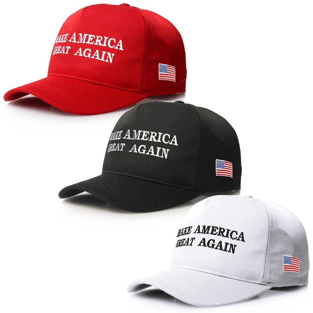 Trump Baseball Cap USA Baseball Caps Keep America Great Snapback President Hat Embroidery.