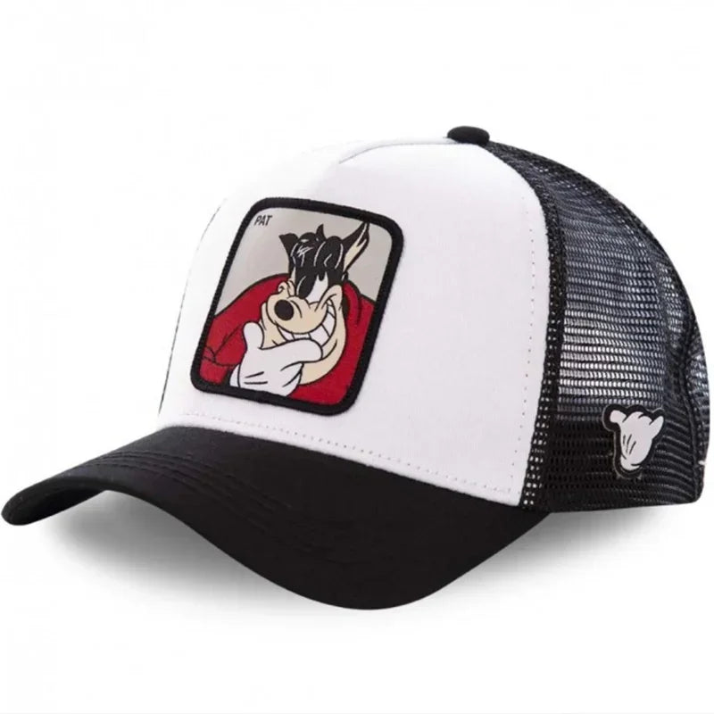 Anime  Snapback Cotton Baseball Cap Men Women Hip Hop Dad Hat Trucker Mesh Hat