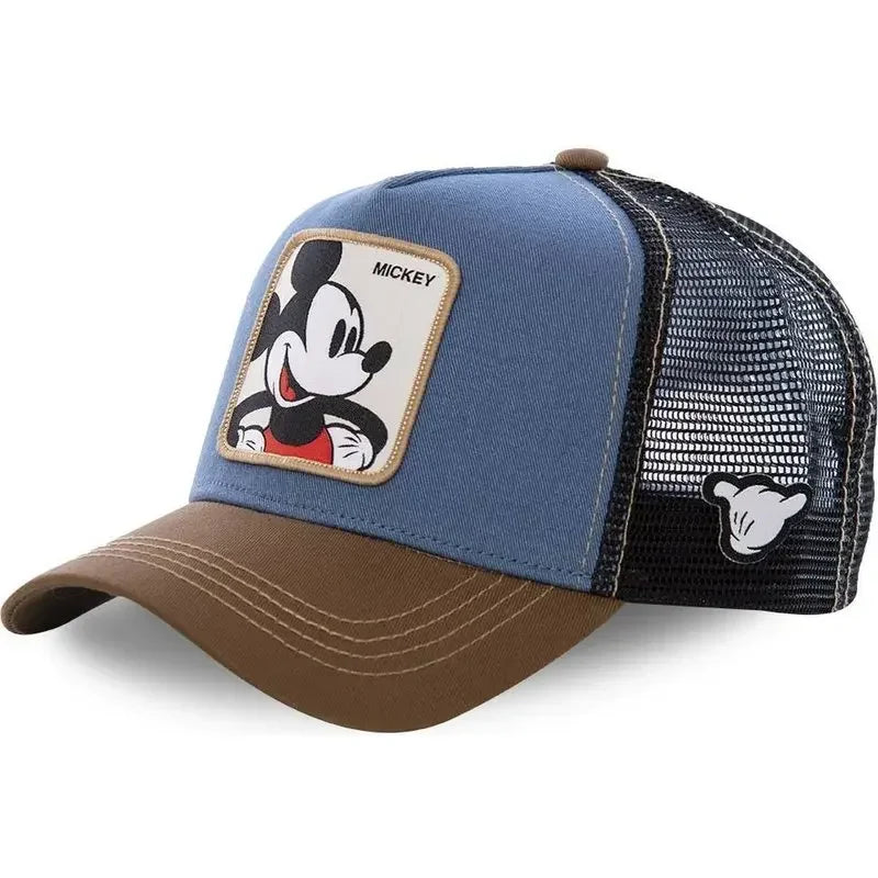 Anime  Snapback Cotton Baseball Cap Men Women Hip Hop Dad Hat Trucker Mesh Hat