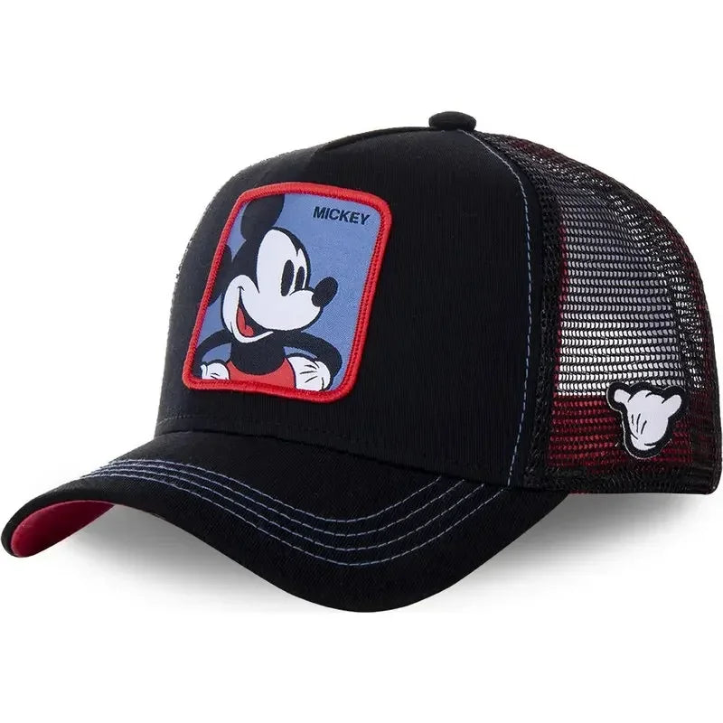 Anime  Snapback Cotton Baseball Cap Men Women Hip Hop Dad Hat Trucker Mesh Hat