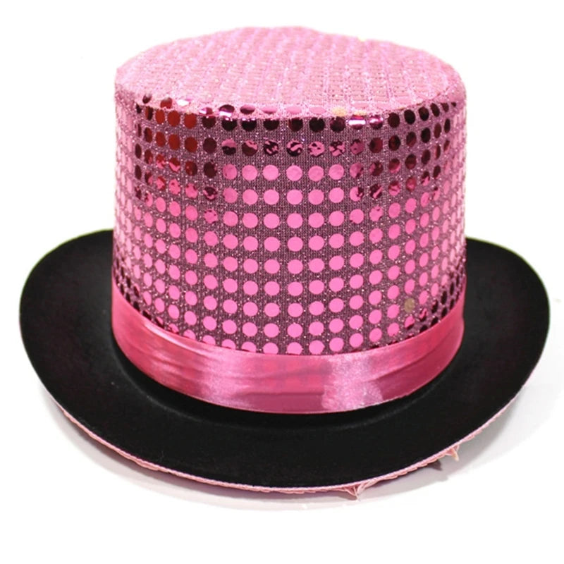 Fedora hat Bowler Top Hat Jazz hat Pork Pie Hat Jazz Fedora hat Sequin Top Hat Ringmaster Hat