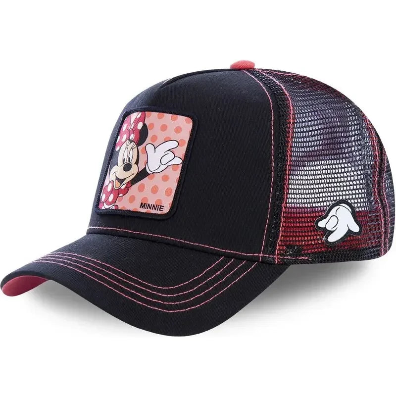 Anime  Snapback Cotton Baseball Cap Men Women Hip Hop Dad Hat Trucker Mesh Hat