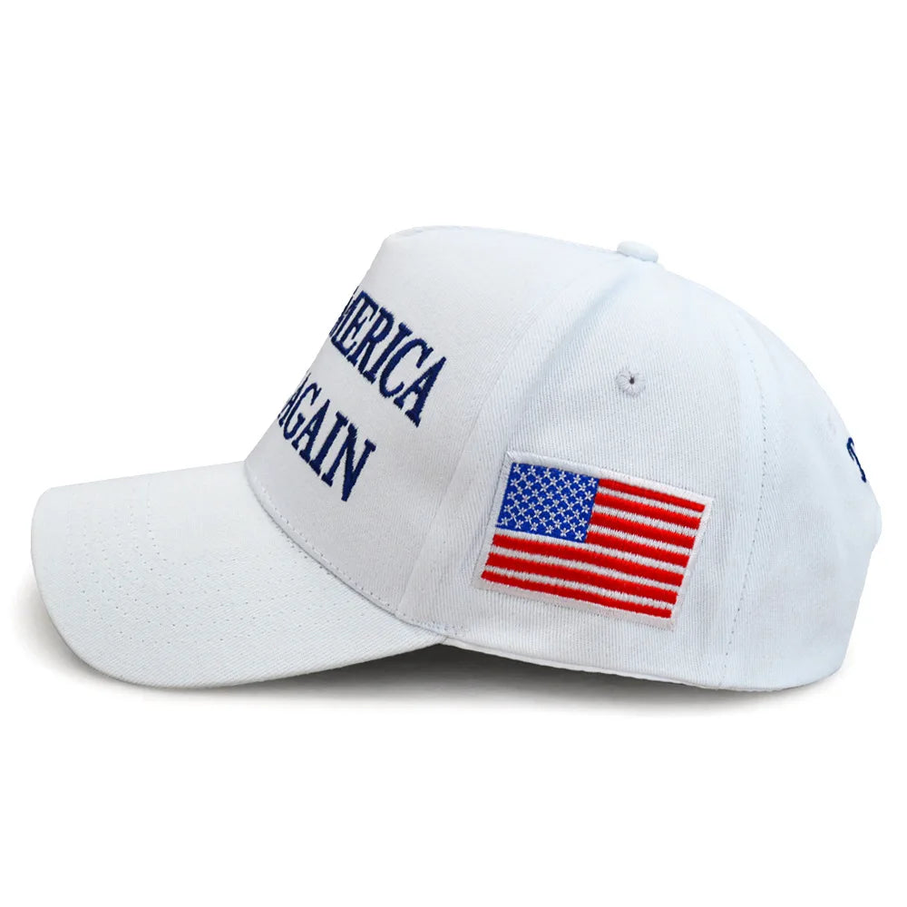 Fashion Baseball Caps MAGA America Snapback Hats Adjustable for Outdoor Sports Caps Hip Hop Hats Trendy Solid Colors