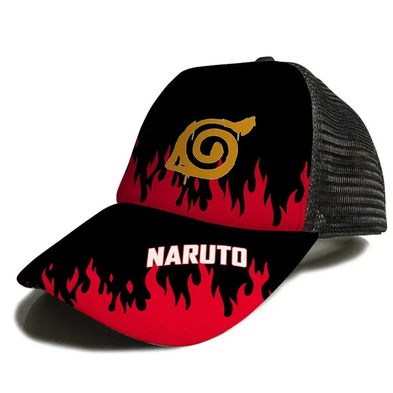 Anime Naruto Baseball Cap Summer Beach Sun Hat Cosplay Adjustable Sport Cap Toys