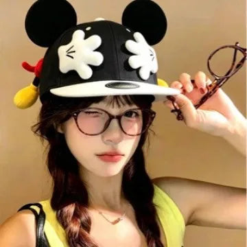 Baseball Cap Anime Duckbill Style Y2K Outdoor Fashion Sunscreen Sunshade Trendy Cap