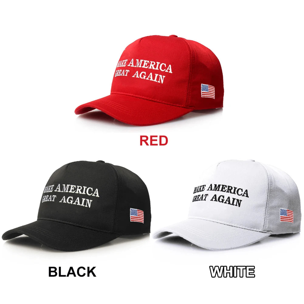 Trump Baseball Cap USA Baseball Caps Keep America Great Snapback President Hat Embroidery.