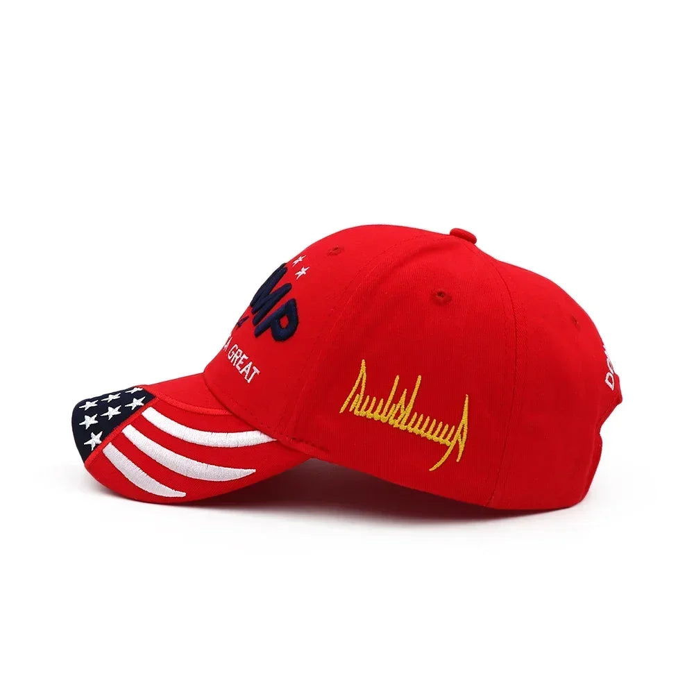 Presidential Hat Make America Great Again Hat Donald Trump Republican Hat Cap MAGA Embroidered Mesh Cap