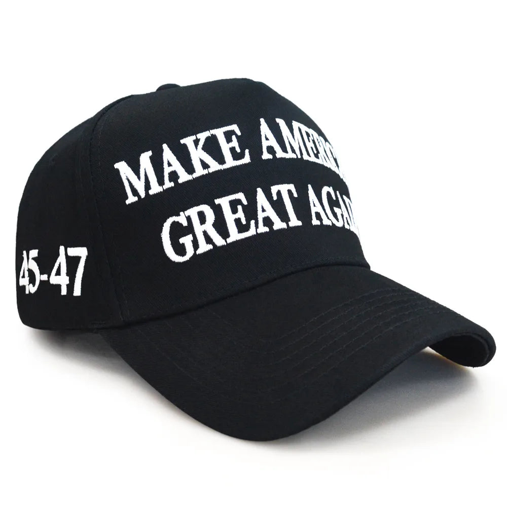 Fashion Baseball Caps MAGA America Snapback Hats Adjustable for Outdoor Sports Caps Hip Hop Hats Trendy Solid Colors