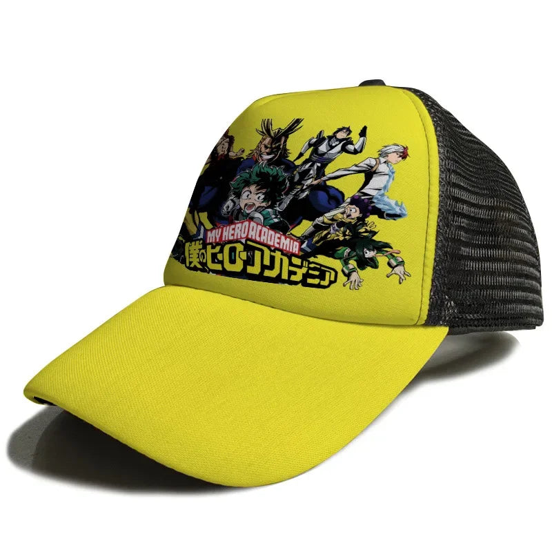 Anime Naruto Baseball Cap Summer Beach Sun Hat Cosplay Adjustable Sport Cap Toys