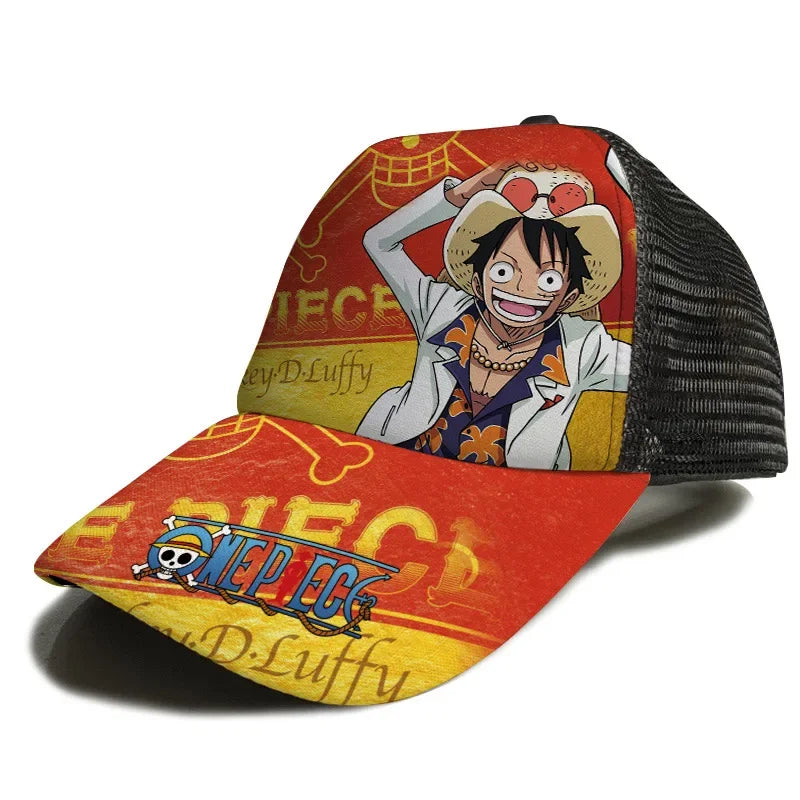 Anime Naruto Baseball Cap Summer Beach Sun Hat Cosplay Adjustable Sport Cap Toys