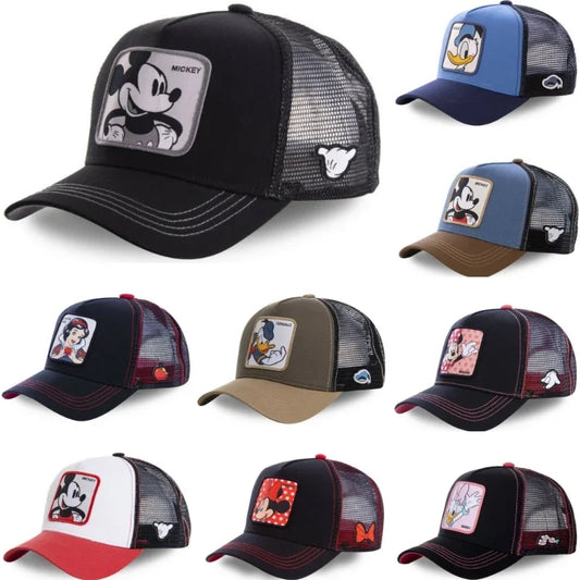 Anime  Snapback Cotton Baseball Cap Men Women Hip Hop Dad Hat Trucker Mesh Hat